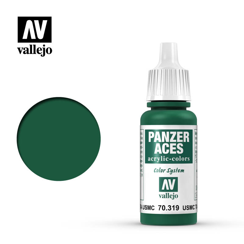 Vallejo Panzer Aces Usmc Tanker - 17ml - Vallejo - VAL-70319