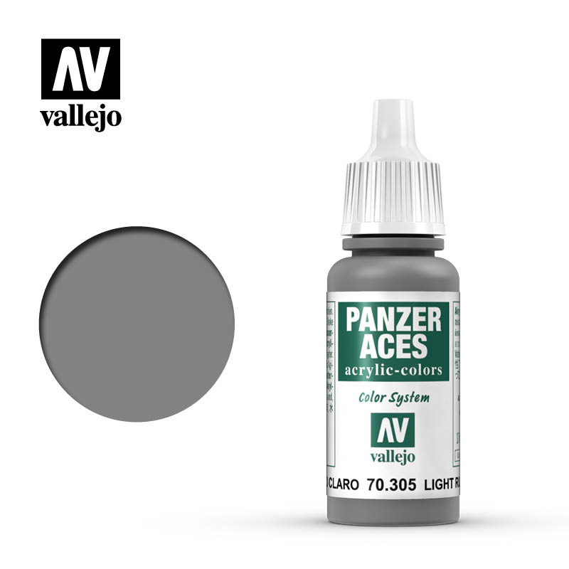 Vallejo Panzer Aces Light Rubber - 17ml - Vallejo - VAL-70305