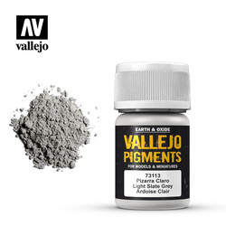 Light Slate Grey Pigment - 35ml - Vallejo - VAL-73113