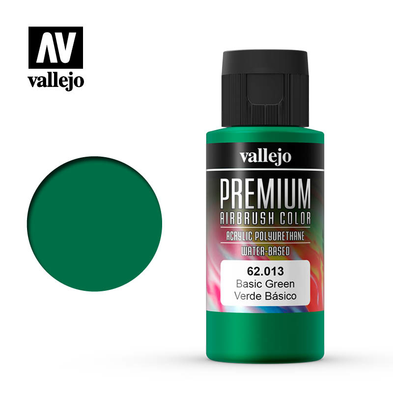 Vallejo Premium Color Basic Green - 60ml - Vallejo - VAL-62013