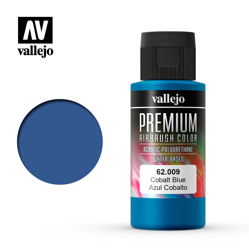 Vallejo Premium Color Cobalt Blue - 60ml - Vallejo - VAL-62009