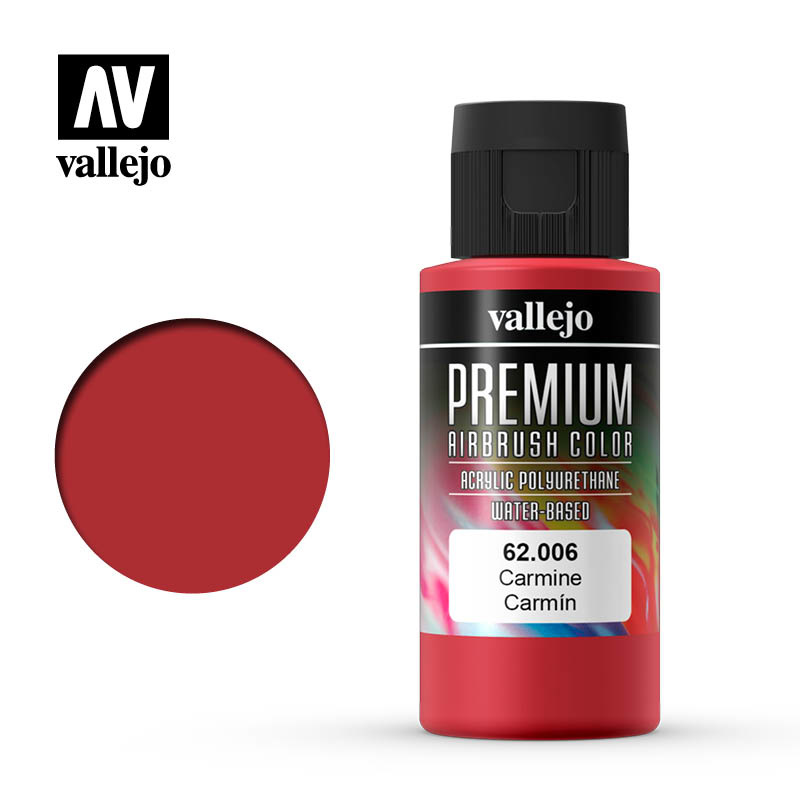 Vallejo Premium Color Carmine - 60ml - Vallejo - VAL-62006