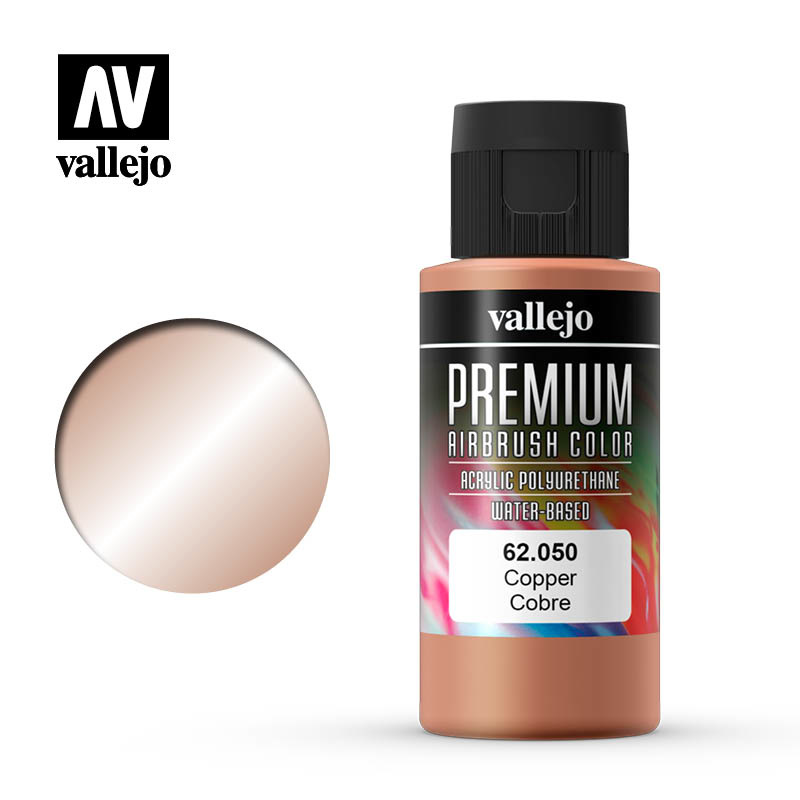 Vallejo Premium Color Copper - 60ml - Vallejo - VAL-62050