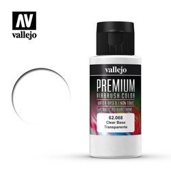 Premium Color Clear Base - 60ml - Vallejo - VAL-62068