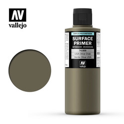 Primer USA Olive Drab - 200ml - Vallejo - VAL-74608