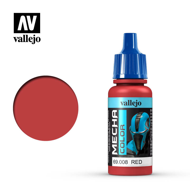 Vallejo Mecha Color - Red - 17 ml - Vallejo - VAL-69008