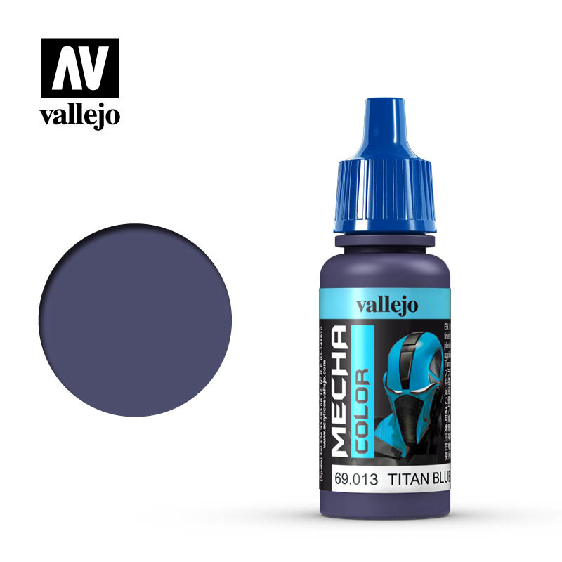Vallejo Mecha Color - Titan Blue - 17 ml - Vallejo - VAL-69013