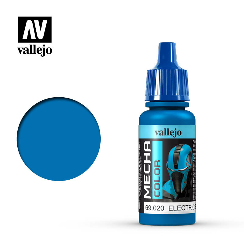 Vallejo Mecha Color - Electric Blue - 17 ml - Vallejo - VAL-69020