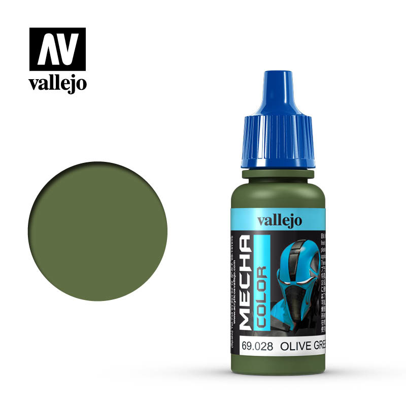 Vallejo Mecha Color - Olive Green - 17 ml - Vallejo - VAL-69028