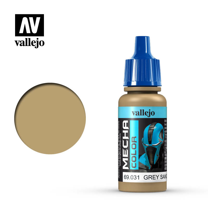 Vallejo Mecha Color - Grey Sand - 17 ml - Vallejo - VAL-69031