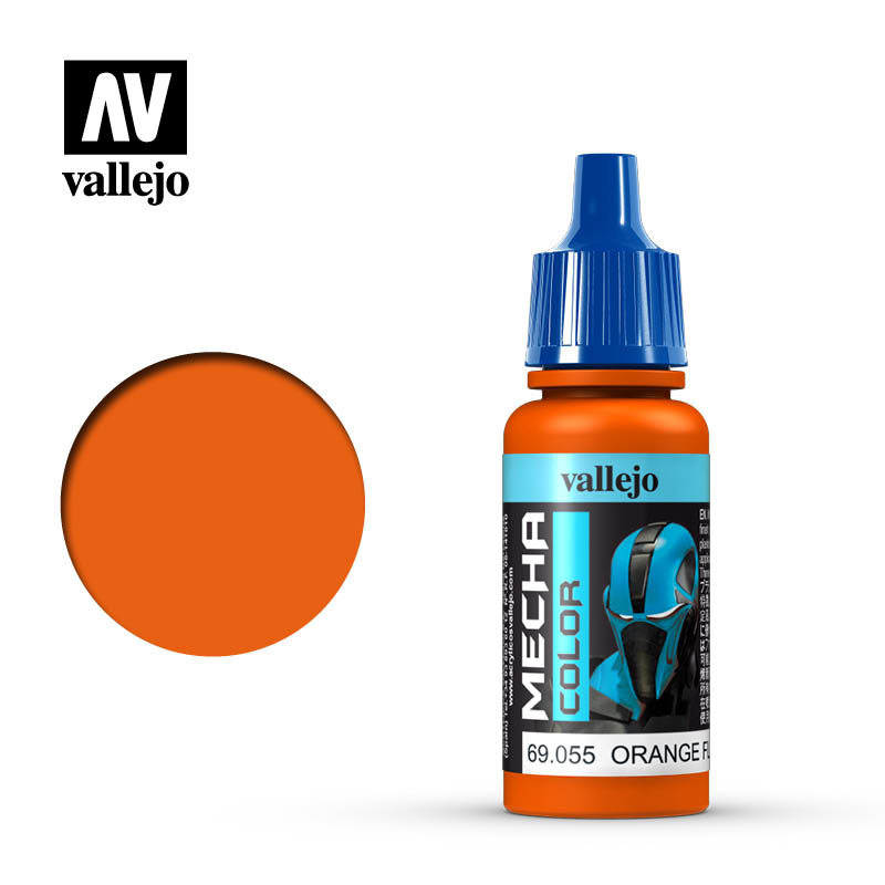 Vallejo Mecha Color - Orange Fluorescent - 17 ml - Vallejo - VAL-69055