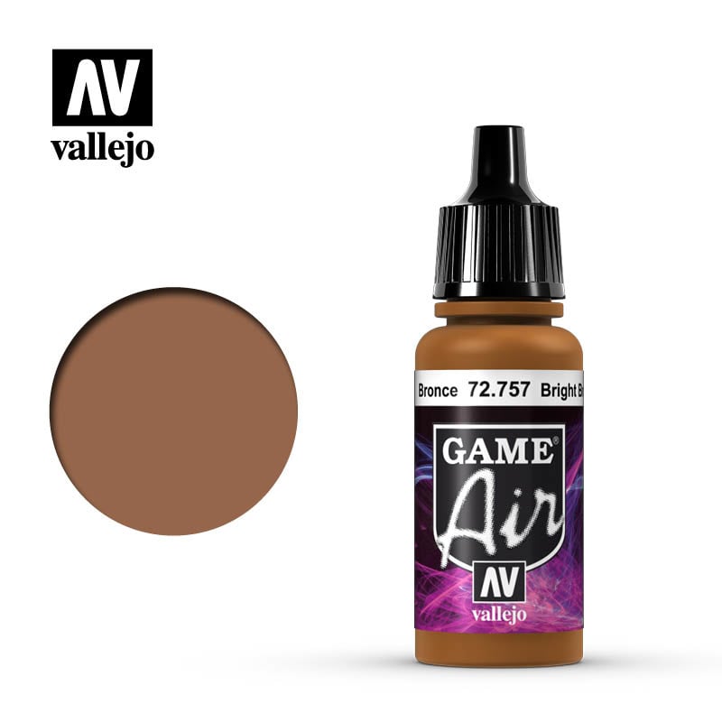 Vallejo Game Air - Bright Bronze - 17 ml - Vallejo - VAL-72757