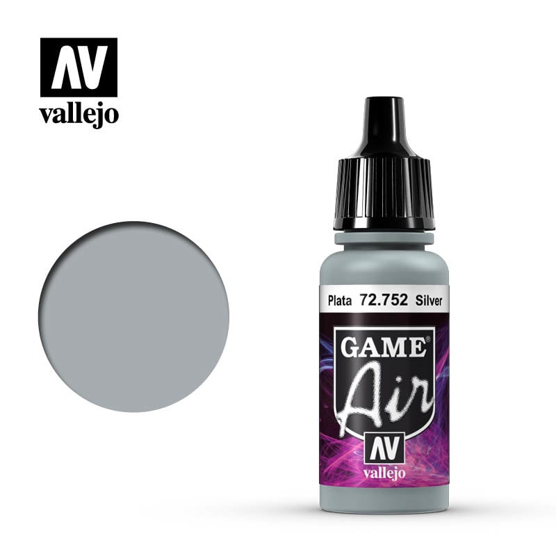 Vallejo Game Air - Silver - 17 ml - Vallejo - VAL-72752