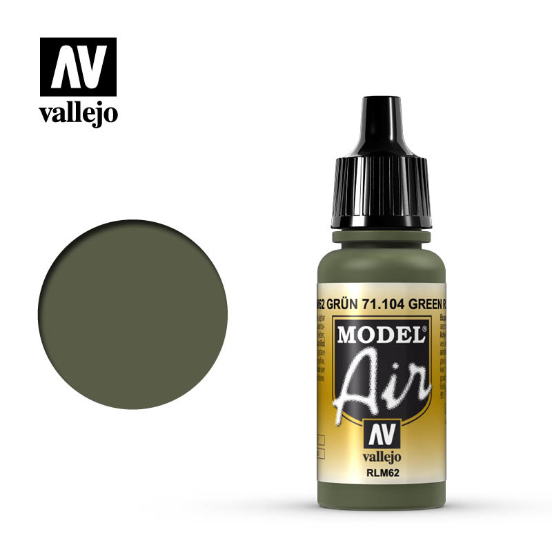 Vallejo Model Air - Green Rlm 62 - 17 ml - Vallejo - VAL-71104