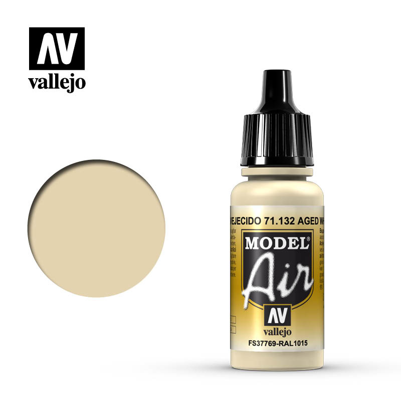 Vallejo Model Air - Aged White - 17 ml - Vallejo - VAL-71132