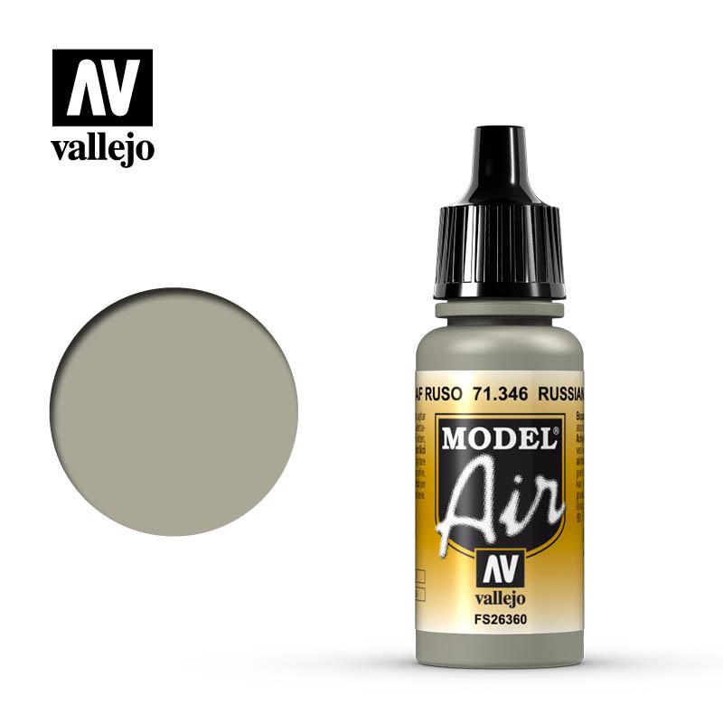 Vallejo Model Air - Russian Af Grey N.4 - 17 ml - Vallejo - VAL-71346