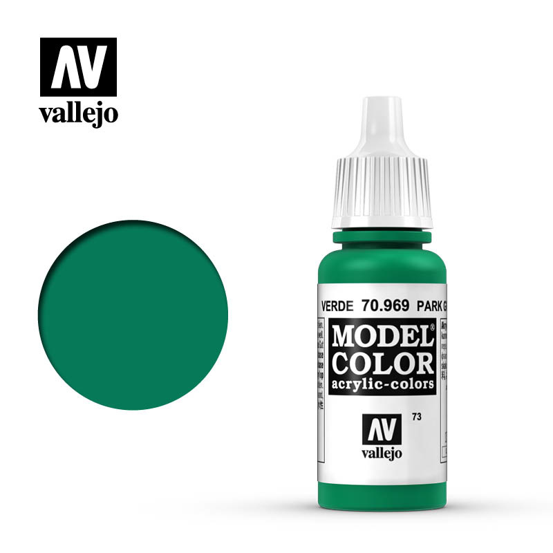 Vallejo Model Color - Park Green Fl - 17 ml - Vallejo - VAL-70969