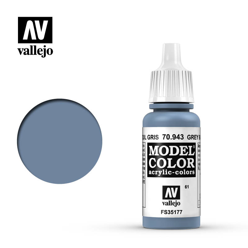 Vallejo Model Color - Grey Blue - 17 ml - Vallejo - VAL-70943