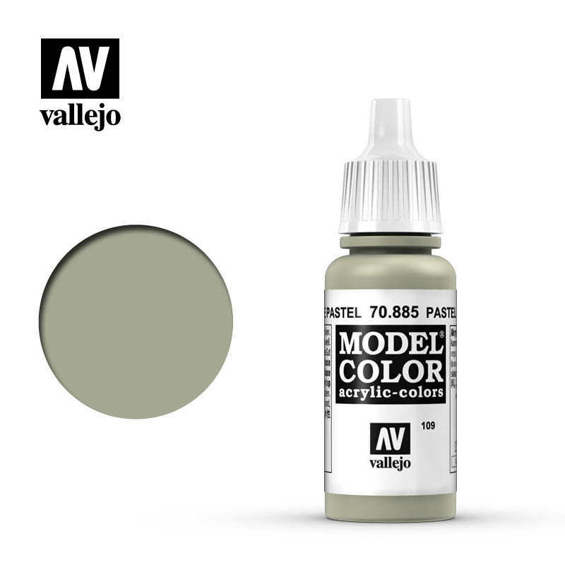 Vallejo Model Color - Pastel Green - 17 ml - Vallejo - VAL-70885