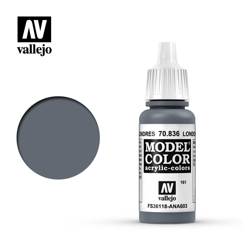Vallejo Model Color - London Grey - 17 ml - Vallejo - VAL-70836