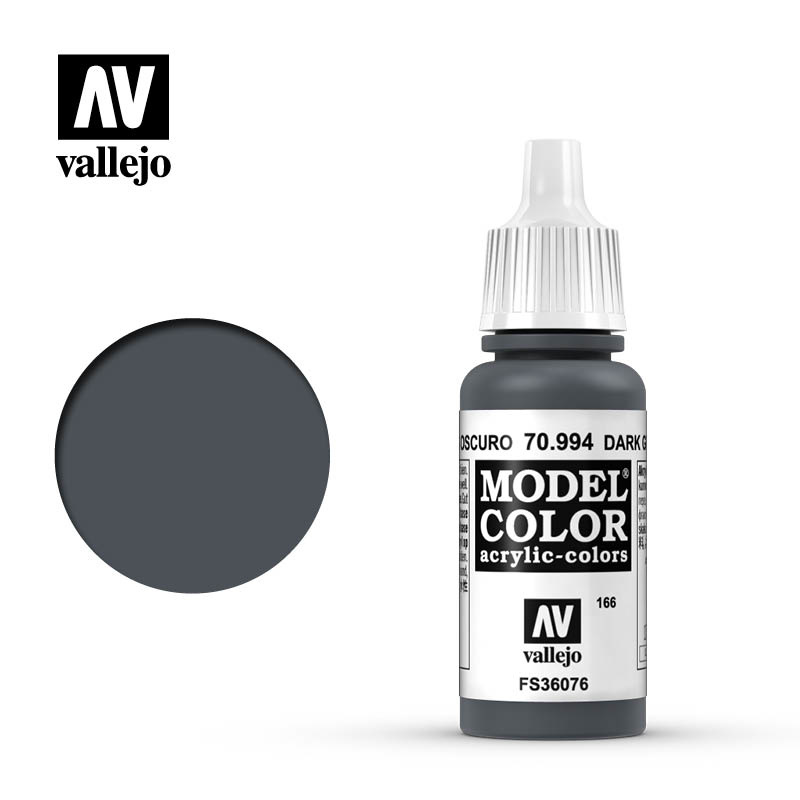 Vallejo Model Color - Dark Grey - 17 ml - Vallejo - VAL-70994