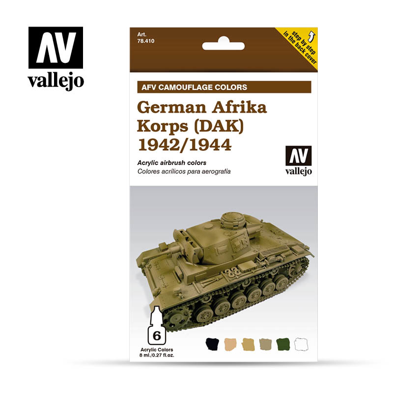 Vallejo German Afr. Korps 1942/44 - Vallejo - VAL-78410