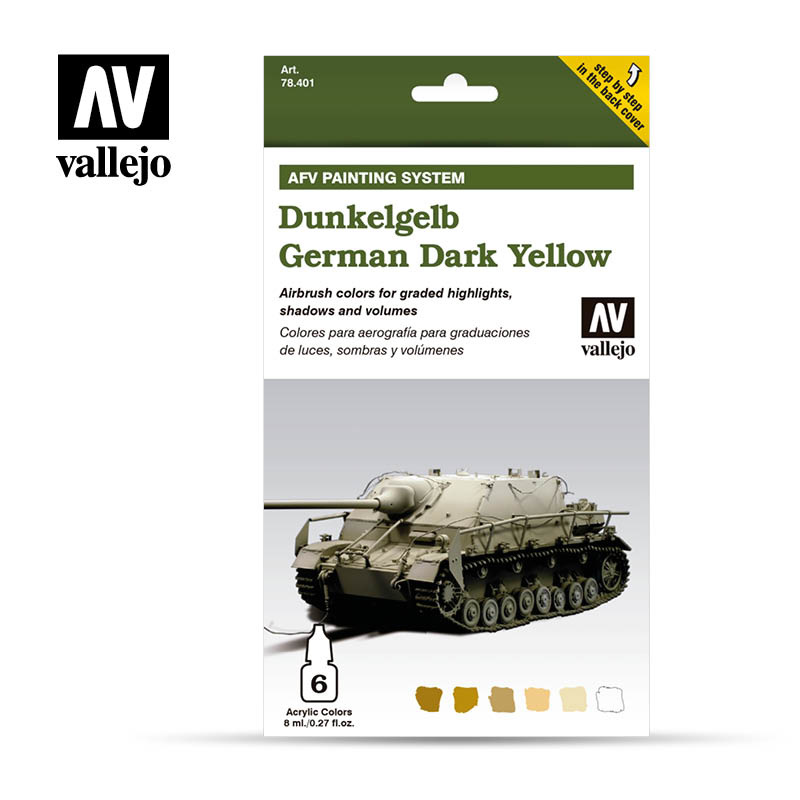 Vallejo AFV Dunkel Gelb - Vallejo - VAL-78401