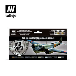 Model Air - Raf Colors Coastal Command 1939-1945 Set - Vallejo - VAL-71148