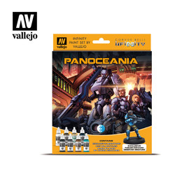 Model Color - Infinity Panoceania Excl. Miniature Pain Set - Vallejo - VAL-70231