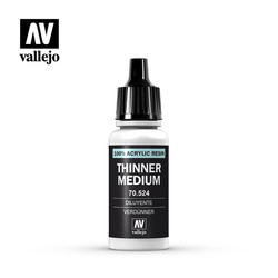 Model Color -  Thinner - 17ml - Vallejo - VAL-70524