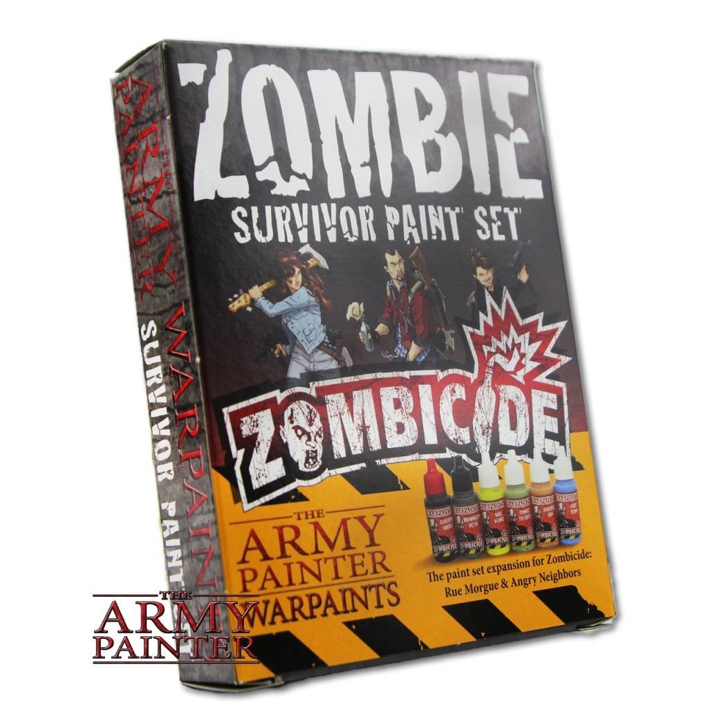 The Army Painter Zombie Survivor Paint Set - The Army Painter - TAP-WP8009