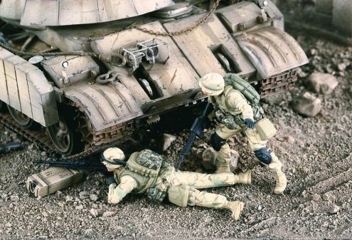 Verlinden Productions US Machine Gun Team Iraq - Scale 1/35 - Verlinden Productions - VLP-2193