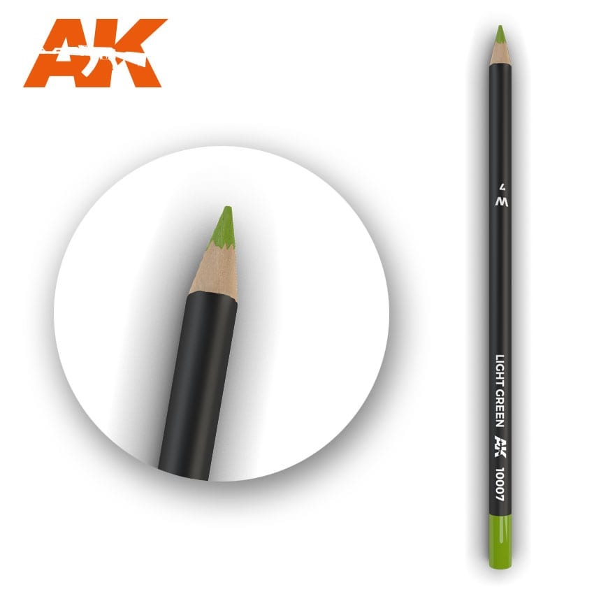 AK-Interactive Watercolor Pencil Light Green - AK-Interactive - AK-10007