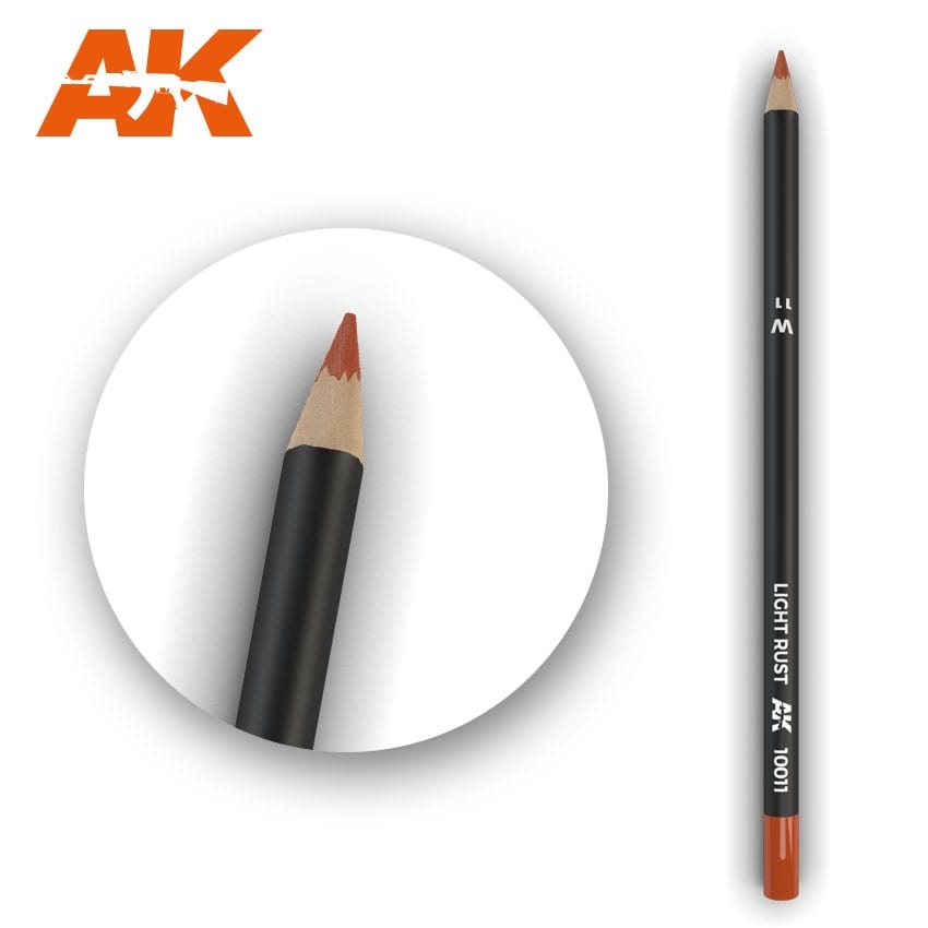 AK-Interactive Watercolor Pencil Light Rust - AK-Interactive - AK-10011