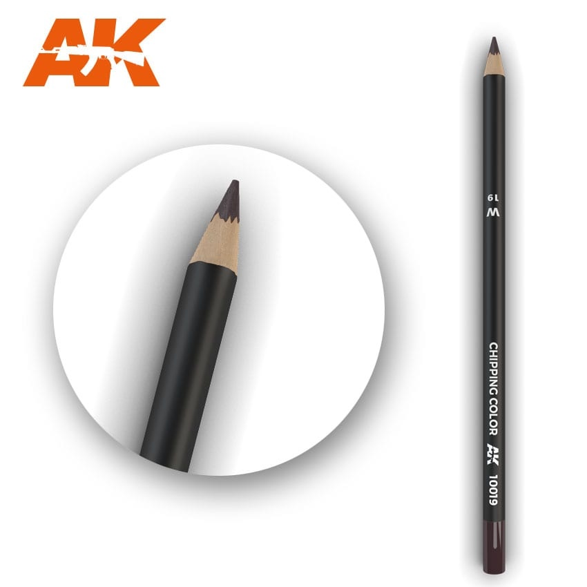 AK-Interactive Watercolor Pencil Chipping Color - AK-Interactive - AK-10019