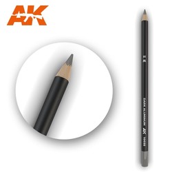 Watercolor Pencil Dark Aluminum Nickel - AK-Interactive - AK-10035