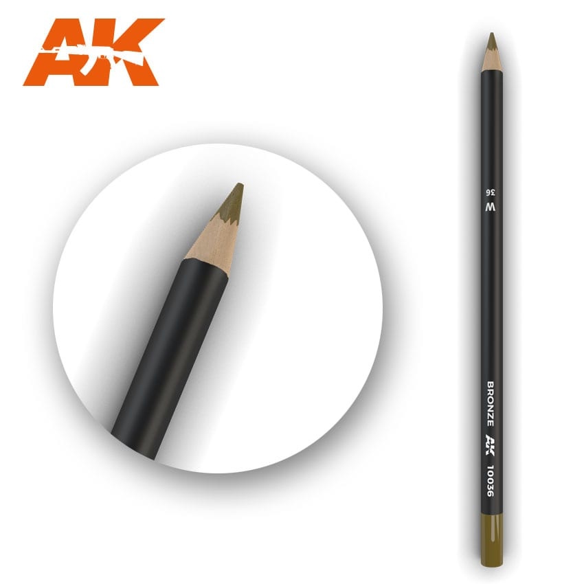 AK-Interactive Watercolor Pencil Bronze - AK-Interactive - AK-10036