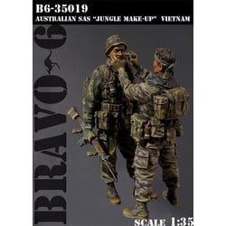 Australian Sas -Jungle Make Up- Vietnam 68 - Scale 1/35 - Bravo 6 - B6-35019