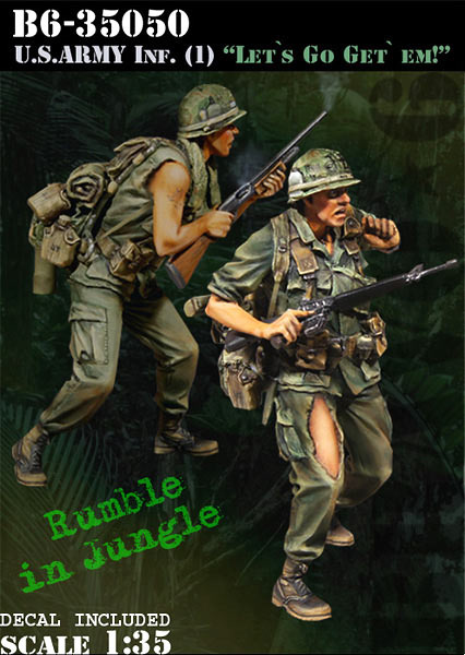 Bravo 6 Us Army Infantry (1) Let`S Go Get` Em! - Scale 1/35 - Bravo 6 - B6-35050