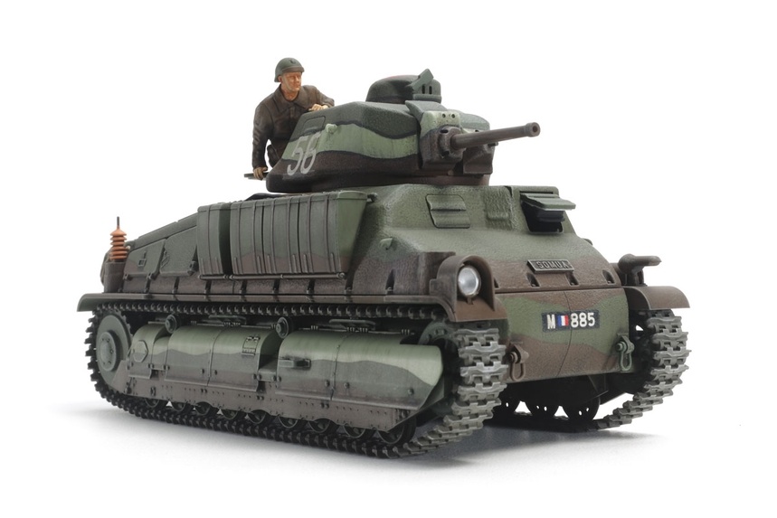 Tamiya French Medium Tank Somua S35 - Scale 1/35 - Tamiya - TAM35344