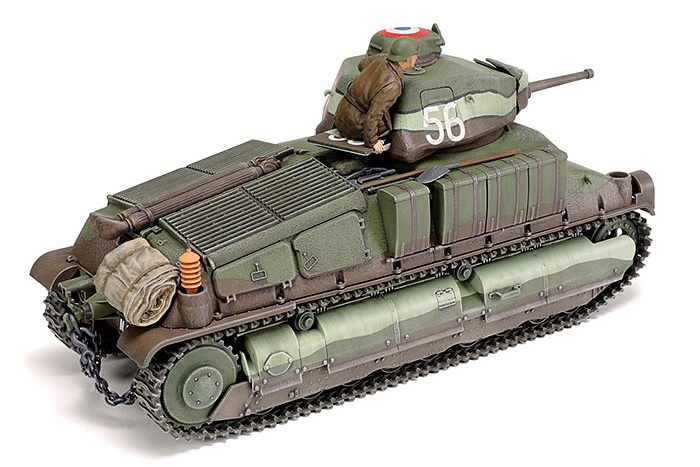 Tamiya French Medium Tank Somua S35 - Scale 1/35 - Tamiya - TAM35344