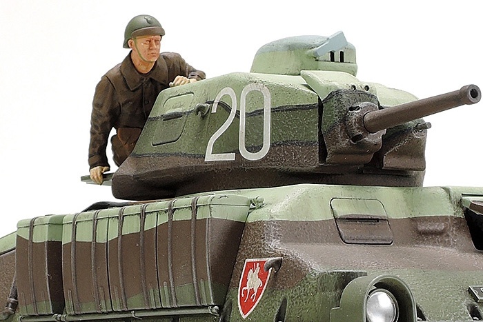 Tamiya French Medium Tank Somua S35 - Scale 1/35 - Tamiya - TAM35344