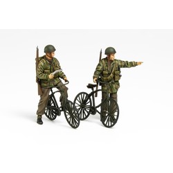 British Paratroopers Set - W/Bicycles - Scale 1/35 - Tamiya - TAM35333