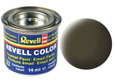 Revell Black-Green Matt - Enamel verf - 14ml - Revell - RV32140