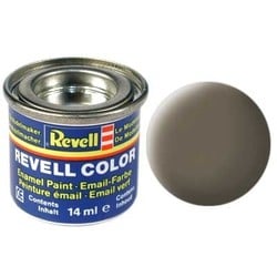 Olive Brown Matt - Enamel verf - 14ml - Revell - RV32186