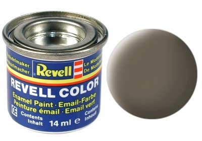 Revell Olive Brown Matt - Enamel verf - 14ml - Revell - RV32186