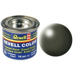 Olive Green Silk - Enamel verf - 14ml - Revell - RV32361