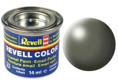 Revell Greyish Green Silk - Enamel verf - 14ml - Revell - RV32362