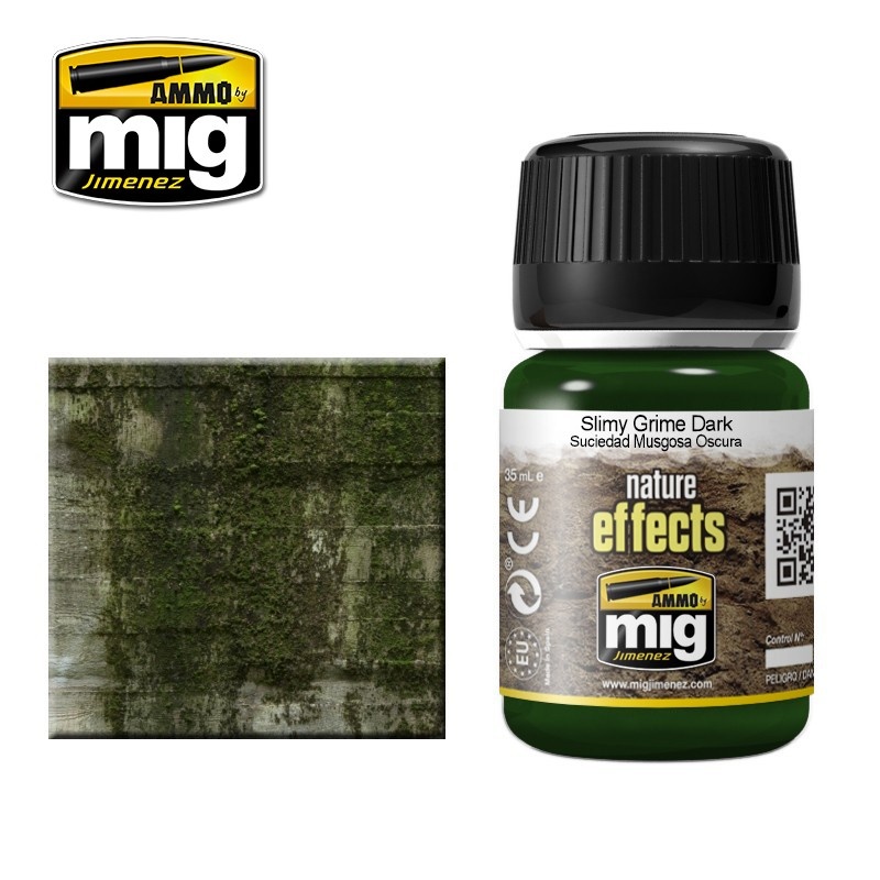 Ammo by Mig Jimenez Slimy Grime Dark - 35ml - Ammo by Mig Jimenez - A.MIG-1410