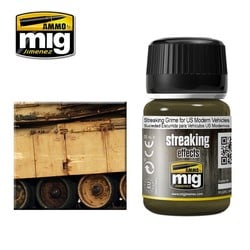 Streaking Grime For Us Modern Vehicles  - 35ml - Ammo by Mig Jimenez - A.MIG-1207